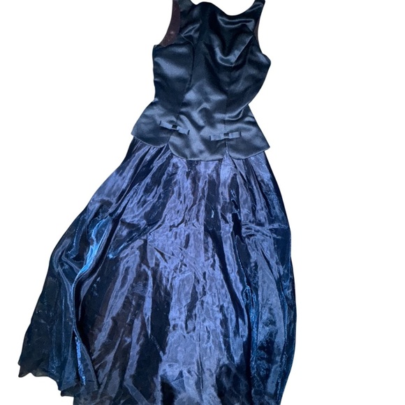 Dave & Johnny Navy Formal Maxi Dress - Picture 4 of 8